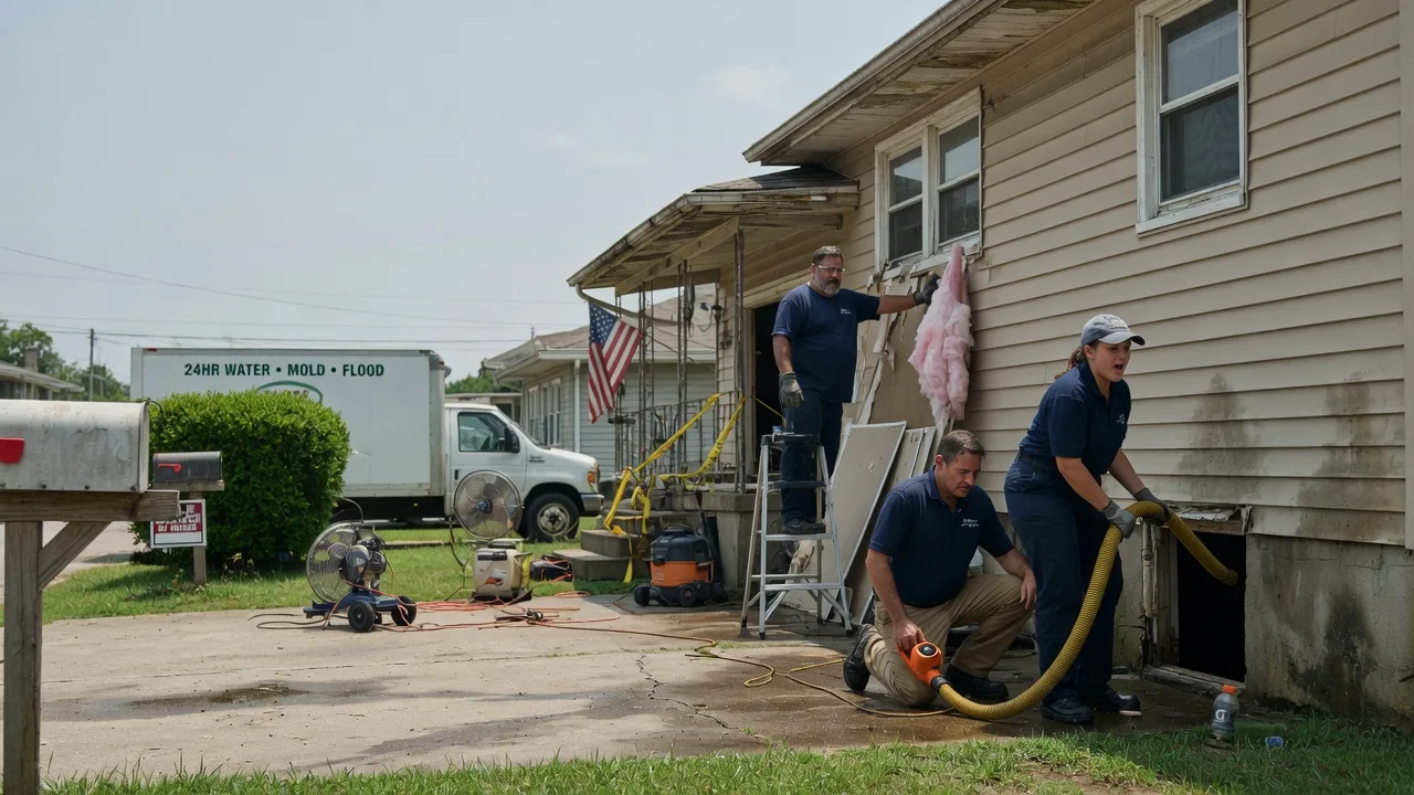 Water Damage Repair in Mulberry, AR near me
